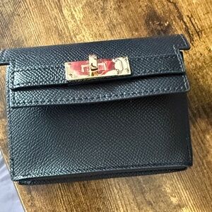 Elegant Black Leather Wallet